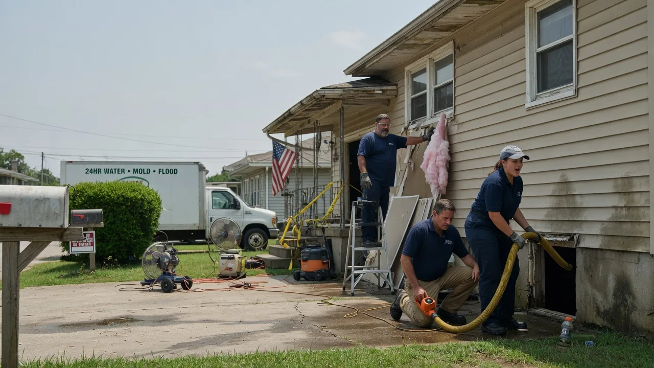 Water Damage Repair in Bucklin, KS near me